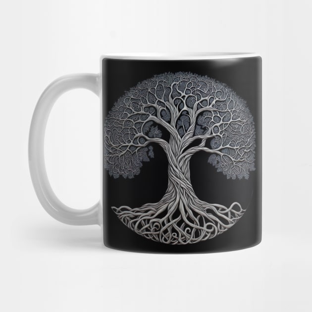 Celtic Pagan Tree of LIfe Yggdrasil "Silver Tree of Life" by The Fata Morgana